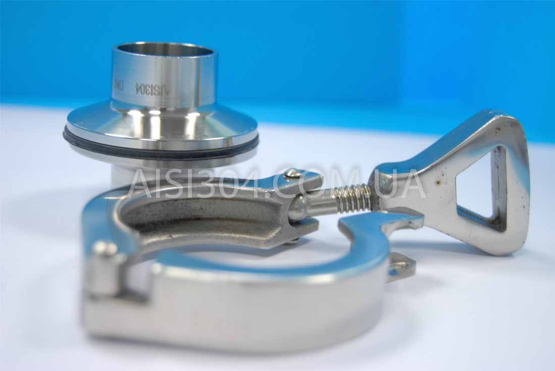 Кламповое соединение или Clamp ISO AISI316