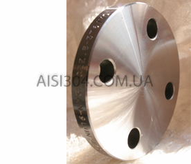 Фланцы нержавеющие глухие AISI304 DIN 2527 PN10