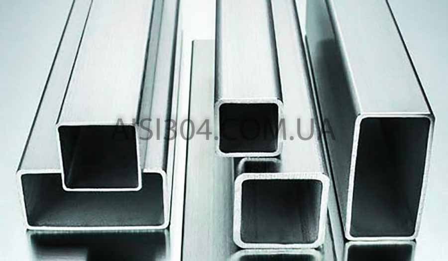 Труба квадратная нержавеющая aisi304
